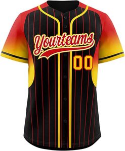 Jersey de Béisbol/Fútbol Unisex de Talla Grande Personalizable con Estampado, Cuello en V, Nombre del Equipo Personalizado en la Parte Delantera, Secado Rápido, Absorción de Humedad, Transpirable - Product Image 3