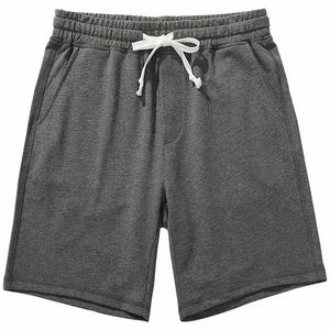 Pantalones Cortos Deportivos de Felpa de Algodón para Hombre, Corte Regular, Ecológicos, Estilo Casual, Color Sólido, Talla XS - Product Image 5