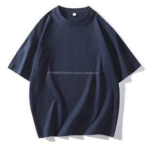 T-shirt personnalisé en coton 100 % de haute qualité pour hommes, vierge, épais et surdimensionné, idéal pour l'impression – Vente en gros - Product Image 5