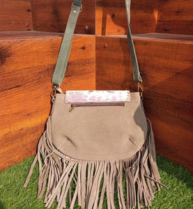 Concho กระเป๋าสะพายผู้หญิง, กระเป๋าหนังนิ่มขนสัตว์ออกใหม่ - Product Image 5