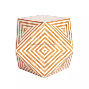 Tabourets de bar modernes personnalisés de haute qualité, incrustés de os, faits à la main, écologiques, pour la maison et l'hôtellerie, artisanat d'artisanat - Product Image 2