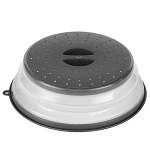 2 Pezzi Coperchi Antispruzzi Pieghevoli per Microonde da 26,4 cm, Resistenti al Calore fino a 150°C, in Materiale PP Sicuro per Alimenti, Accessori per Forno a Microonde - Product Image 2