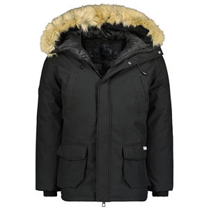 Parkas en toile à capuche personnalisées pour hommes, imperméables, fabriquées au Pakistan, nouvelle arrivée, respirantes, chaudes pour l'hiver - Product Image 2