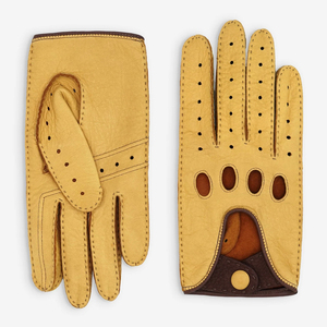 Gants de vélo noirs personnalisés OEM en cuir véritable, écologiques, compatibles écran tactile, toutes saisons, ajustement extensible, livraison directe usine - Product Image 5