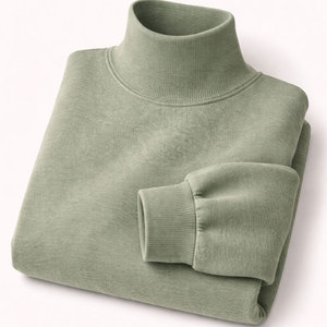 Women Mock Neck Sweatshirt Oversized Style Smooth Fabric Relaxed Fit For Modern Casual Wear - Product Image 4