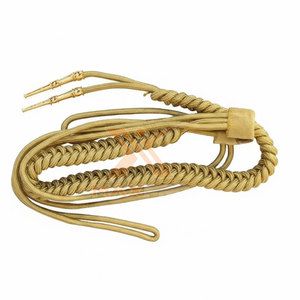 Bullion Wire Aiguillettes Nylon Polyester Shoulder Cord Trim Decorative <b>Braided</b> Ornament Formal Garment <b>Accessory</b> Custom - Product Image 2