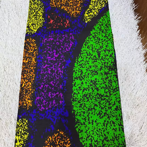 Tissu en coton Ankara authentique imprimé wax africain de Freetown, approvisionnement en gros pour l'industrie de la mode féminine - Product Image 1