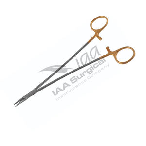 Pinça Porta Agulhas Olsen Hegar Manual de Alta Qualidade 17cm em Aço Inoxidável Instrumentos Cirúrgicos Porta Agulhas de Sutura CE - Product Image 4