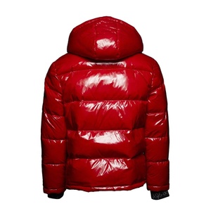 2021 Customized Waterproof Winter Clothing <b>for</b> <b>Men</b> <b>Black</b> Oversized Puffer Bubble Jacket - Product Image 5