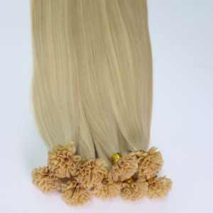 Extensiones de Cabello Humano con Microeslabones K Tips, Cabello Virgen Crudo, Microeslabones Afro Rizado Liso, Extensiones de Cabello con Punta K - Product Image 5