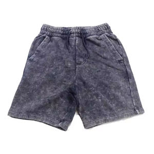 Pantalones Cortos Unisex 2026 con Lavado Ácido, Logotipo Personalizado, Estampado Puff, Estilo Urbano, Hechos de Tela de Algodón, Servicio OEM al por Mayor, Pantalones Cortos Deportivos Transpirables - Product Image 1