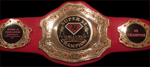 Ceinture de champion personnalisée avec sangle en cuir - Product Image 2