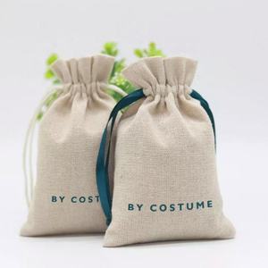 <b>Small</b> Size Jute Jewelry Pouches with Soft Cotton Lining for Premium Product <b>Packaging</b> - Product Image 5