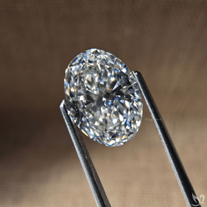 Diamante Ovalado Cultivado en Laboratorio de 2.54 Quilates, Color E, Corte Brillante, Diamante Suelto para Anillo y Joyería de Colgante - Product Image 1