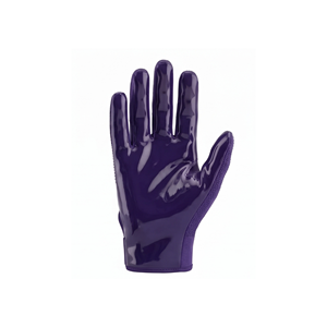 Guantes de Fútbol Americano con Pedrería, Transpirables, que Absorben la Humedad, Palma Antideslizante, Logotipo Personalizado, Cierre de Gancho y Bucle en la Muñeca, OEM ODM - Product Image 1