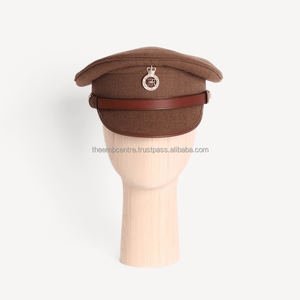 Vente en gros de casquettes blanches uniformes de haute qualité personnalisées et bon marché avec insigne de lingot pour un usage quotidien - Product Image 6