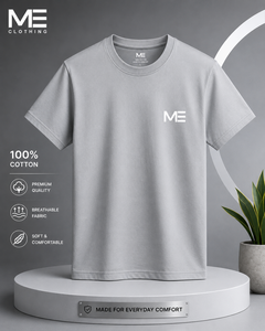 Camiseta de Hombre 100% Algodón, Cuello Redondo, Manga Corta, Logotipo Personalizado, Talla Grande, Transpirable, Estilo Urbano Informal - Product Image 1
