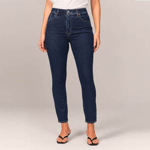 Pantalon cargo en jean premium pour femme, respirant, 100 % polyester, décontracté, effet peint, fabrication OEM, vente en gros, approvisionnement direct, personnalisable - Product Image 2