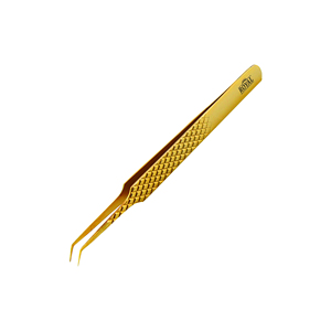 Pinzas de Precisión para Pestañas, Pinzas de Acero Inoxidable para Pestañas, Extensiones de Pestañas Clásicas de Volumen Individual - Product Image 2