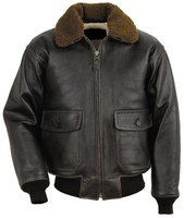 Sherpa blouson d'hiver en cuir, 2021, en peau de mouton, noir, marron, aviateur de chasse B3, bombardier, pelage