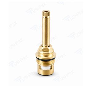 Repuesto de válvula cerámica de latón de alta calidad para grifo victoriano oculto, accesorio de plomería para baño, a prueba de fugas. - Product Image 1