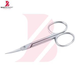 Tijeras para Cutículas con Acabado Plateado, Precisión Extrema, Producto de la Mejor Calidad, Hoja Curva de Acero Inoxidable, Tijeras de Manicura y Belleza - Product Image 5