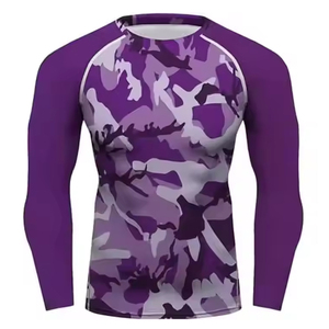 Rashguard de compression à manches longues pour femme, en polyester, séchage rapide, pour entraînement BJJ Jiu Jitsu, personnalisé en usine - Product Image 4