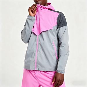 Veste coupe-vent écologique durable Outfitize, tissu recyclé, légère, coupe-vent, mode verte, manteau coupe-vent - Product Image 3