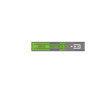 รางลิ้นชักแบบลูกปืน 3 ระดับ รุ่น HD4545DP ยี่ห้อ HAN DOCK HI-TECH พร้อมระบบปิดแบบนุ่มนวล สำหรับเฟอร์นิเจอร์ไม้ รางเลื่อนแบบยืดเต็มที่ ผลิตในเกาหลี - Product Image 4