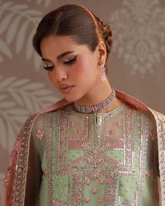 เสื้อเชิ้ตแขนสั้น WS International 621 สีสันสวยงาม พร้อมกางเกงขายาวทรงพลัซโซ่ สำหรับผู้หญิง ทำจากวัสดุวิสโคส เหมาะสำหรับงานปาร์ตี้และงานแต่งงาน - Product Image 4