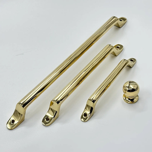 Best Quality Contemporary Design 78g Brass Finish <b>Door</b> Window <b>Handle</b> Single Bar <b>Pull</b> <b>Handle</b> - Product Image 1