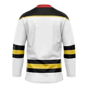 Jersey de Hockey sobre Hielo Personalizado de Alta Calidad, Antibacterial, Transpirable, Ligero, de Secado Rápido, 100% Poliéster OEM - Product Image 5