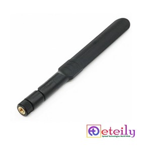 Antena de Goma ETEILY de Alta Ganancia 3G 6dBi con Conector Móvil Macho, Comunicación de Baja Pérdida, IP65, Frecuencia 824-2690MHz - Product Image 1