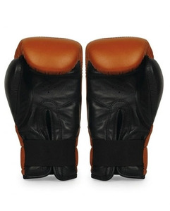Guantes de Boxeo de Cuero Sintético de 10oz, 12oz y 14oz con Protección Acolchada en los Nudillos, Transpirables, con Correa Ajustable para la Muñeca, para Entrenamiento Intenso - Product Image 5