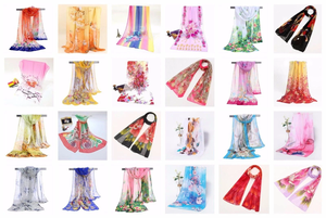 Bufandas cuadradas con estampado digital personalizado de primera calidad, tela de seda ligera, accesorios de moda elegantes para mujeres y hombres - Product Image 6