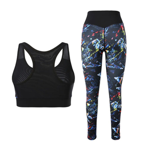 Conjunto de Yoga de Moda, Ropa Deportiva, Conjunto de Fitness de 2 Piezas, Ropa Deportiva para Mujer - Product Image 1