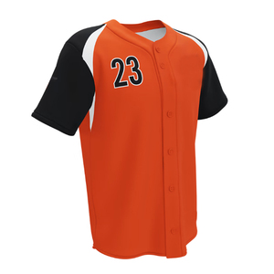 Maillot de baseball personnalisé entièrement sublimé, nouveau style, avec tissu à séchage rapide, qualité supérieure, vente en gros - Product Image 4