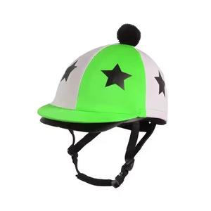 Casque de polo pour une équitation sûre, protection de la tête, coton sergé, casques de polo de haute qualité, en stock, en vente - Product Image 6