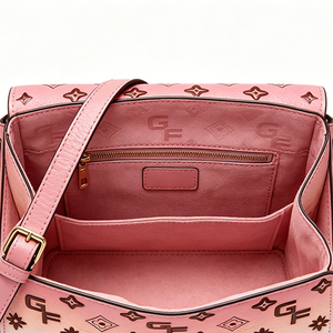 Custom New Fashion Women's Underarm <b>Bag</b> Single <b>Strap</b> with Metal Logo Decoration PU Material Wholesale Supply - Product Image 6