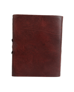 Journal relié en cuir Arbre de Vie Celtique – Couverture gaufrée à la main avec fermeture à cordon, journal artisanal - Product Image 5