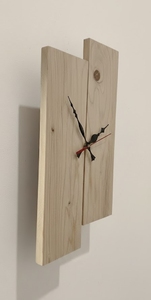 Luxury Handmade Modern Art Deco Style Silent Quartz Needle Hanging Wooden Wall <b>Clock</b> for Home & Office Living Room - Product Image 5