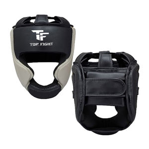 Protector de Cabeza de Taekwondo y Boxeo de Alta Gama, Profesional, de Cuero PU, con Logotipo Personalizado - Product Image 3