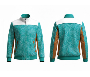 Custom Design Full Zip Performance Jacket <b>Running</b> and Fitness Wear Warm Breathable Quick Dry | Sizes Men Women Youth - Product Image 4