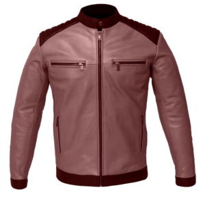 Chaqueta Bomber de Cuero Genuino para Hombre, Estilo Clásico Casual de Invierno, Chaqueta de Motociclista con Cierre - Product Image 2