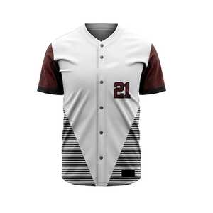 New Arrival Plus Size High Quality Comfortable Breathable Printed Moisture Wicking Custom Fabric Baseball Uniform Adult - Product Image 4