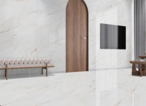 Carreaux de porcelaine brillants de qualité supérieure pour l'exportation, dimensions 800x1600, 1200x1800, 750x1500 mm, grandes dalles pour maison, hôtel, centre commercial, bureau - Product Image 2