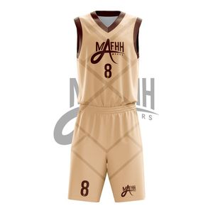 Ensemble de maillots de basket-ball réversibles pour hommes avec panneaux latéraux contrastés et tissu respirant pour une action sur tout le terrain - Product Image 4