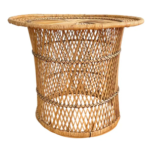 Silla de lujo de diseño único y elegante, hecha de ratán y madera de calidad superior, para decoración de hogar, hotel, sala de estar y vestíbulo. - Product Image 5