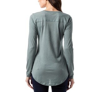 Camiseta de Manga Larga para Mujer, Cuello Polo, Tejido de Punto, Ajustada, Informal, Transpirable, para Todas las Temporadas, Venta al Por Mayor, OEM - Product Image 2