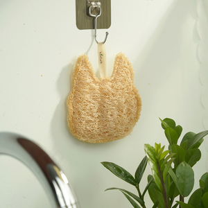 แปรงขัดล้างจานใยบวบธรรมชาติบริสุทธิ์ใช้ซ้ำได้แปรงทำความสะอาดออร์แกนิกเป็นมิตรกับสิ่งแวดล้อม - Product Image 6